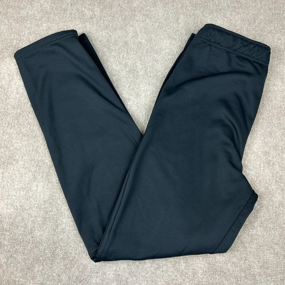 Nike Therma-Fit Sweatpants Mens S Black Fleece Lined Elastic Waist Performance